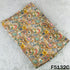 Digital Print Upada Silk Fabric - F5132